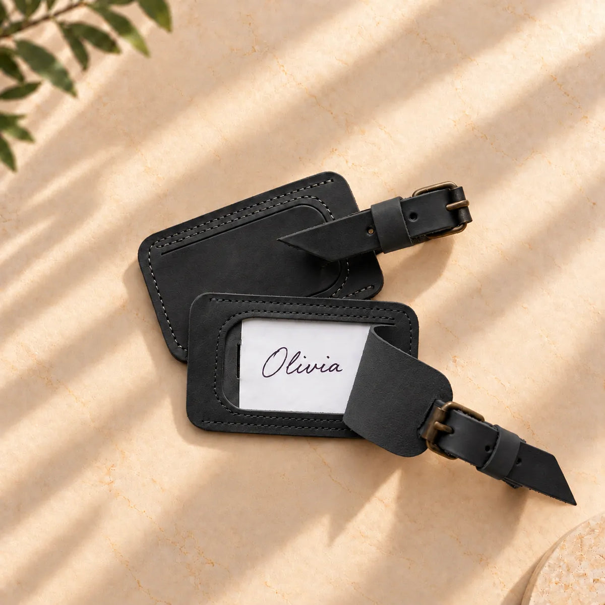 Leather Bag Tag