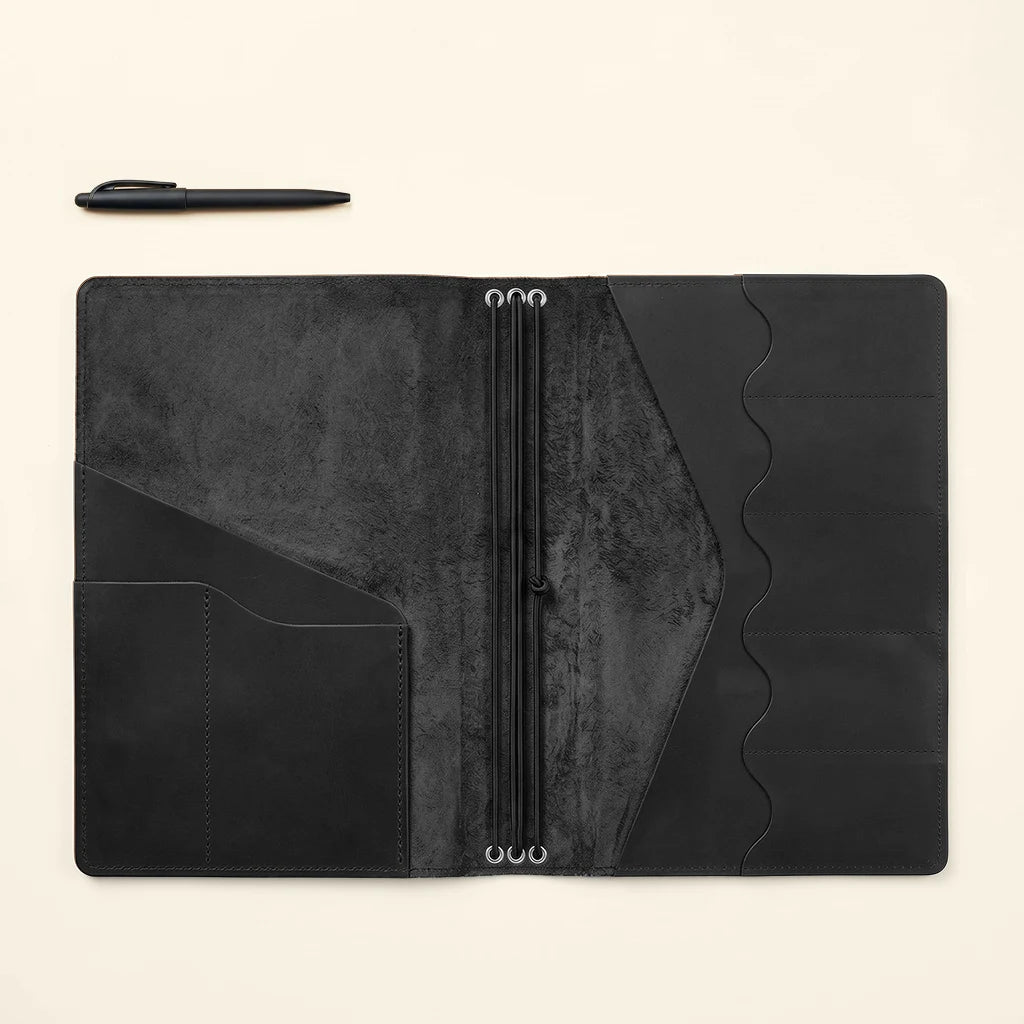 Refillable writing cover created for daily journaling and productivity needs.