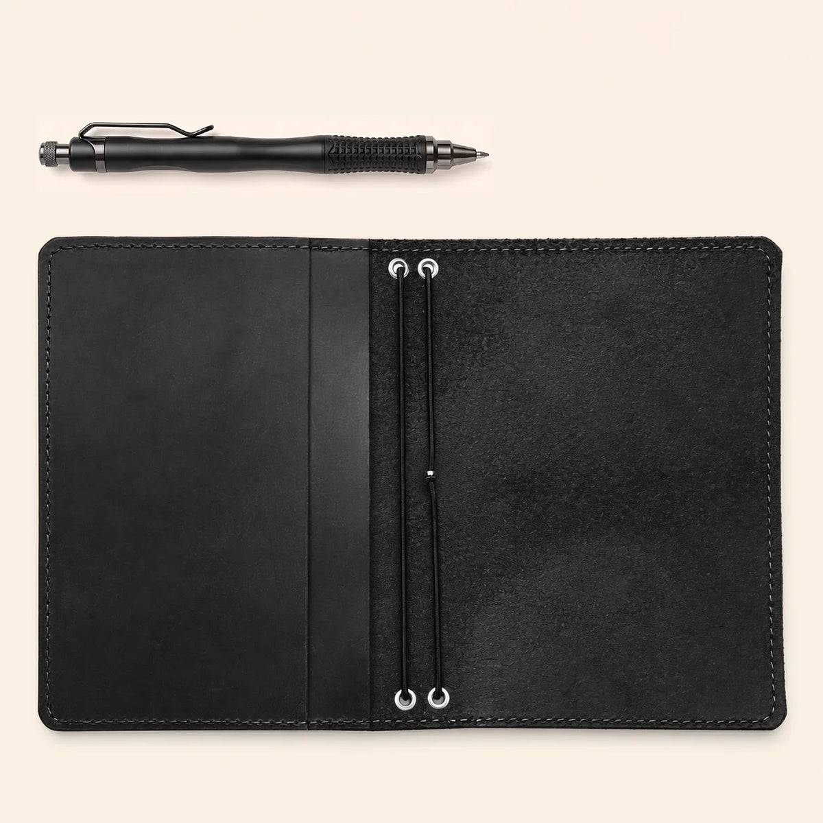 First grade Crazy Horse leather journal cover with durable construction and inner pockets