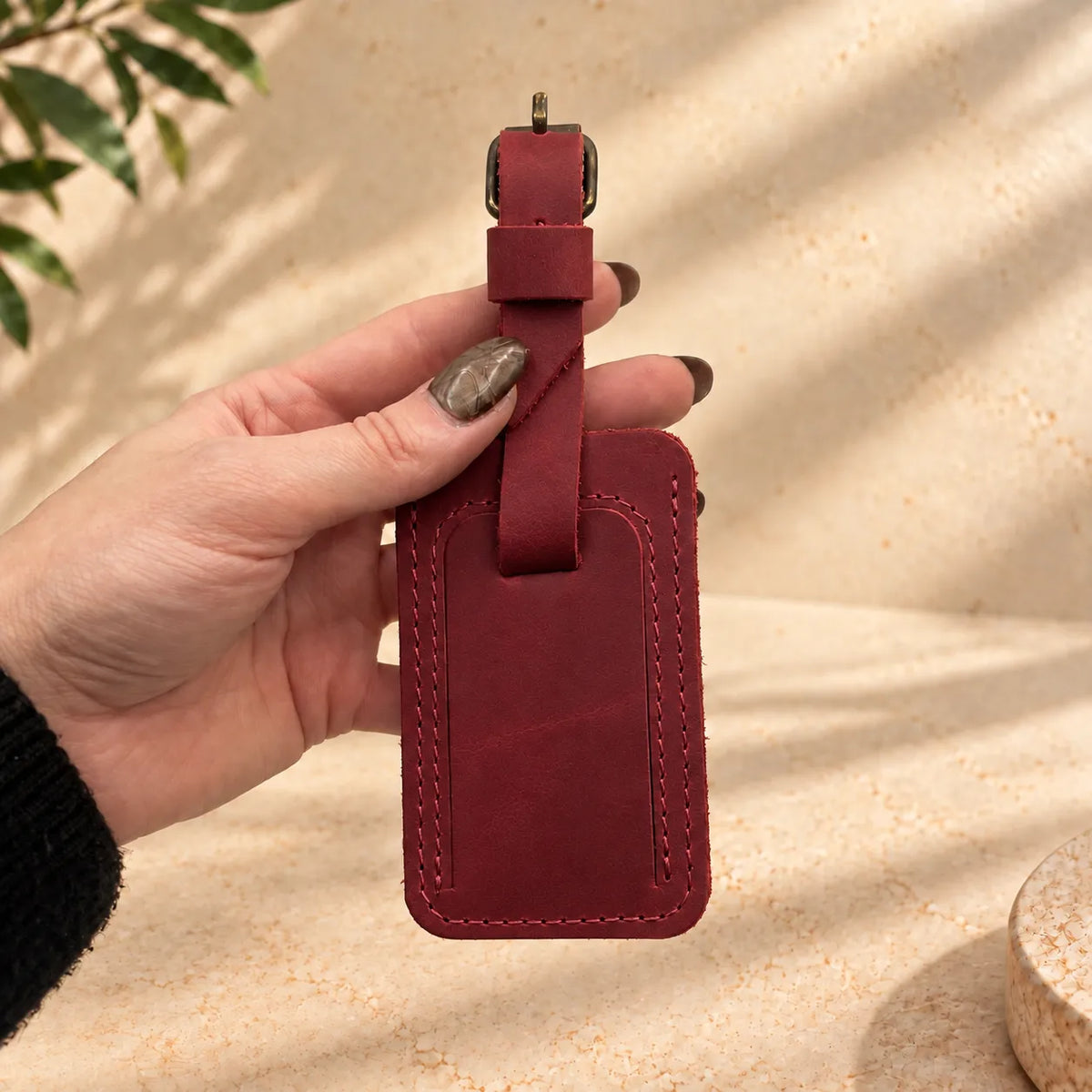 Leather Bag Tag