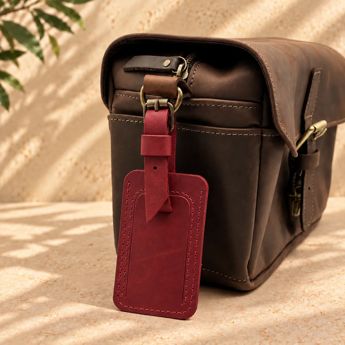 Leather Bag Tag