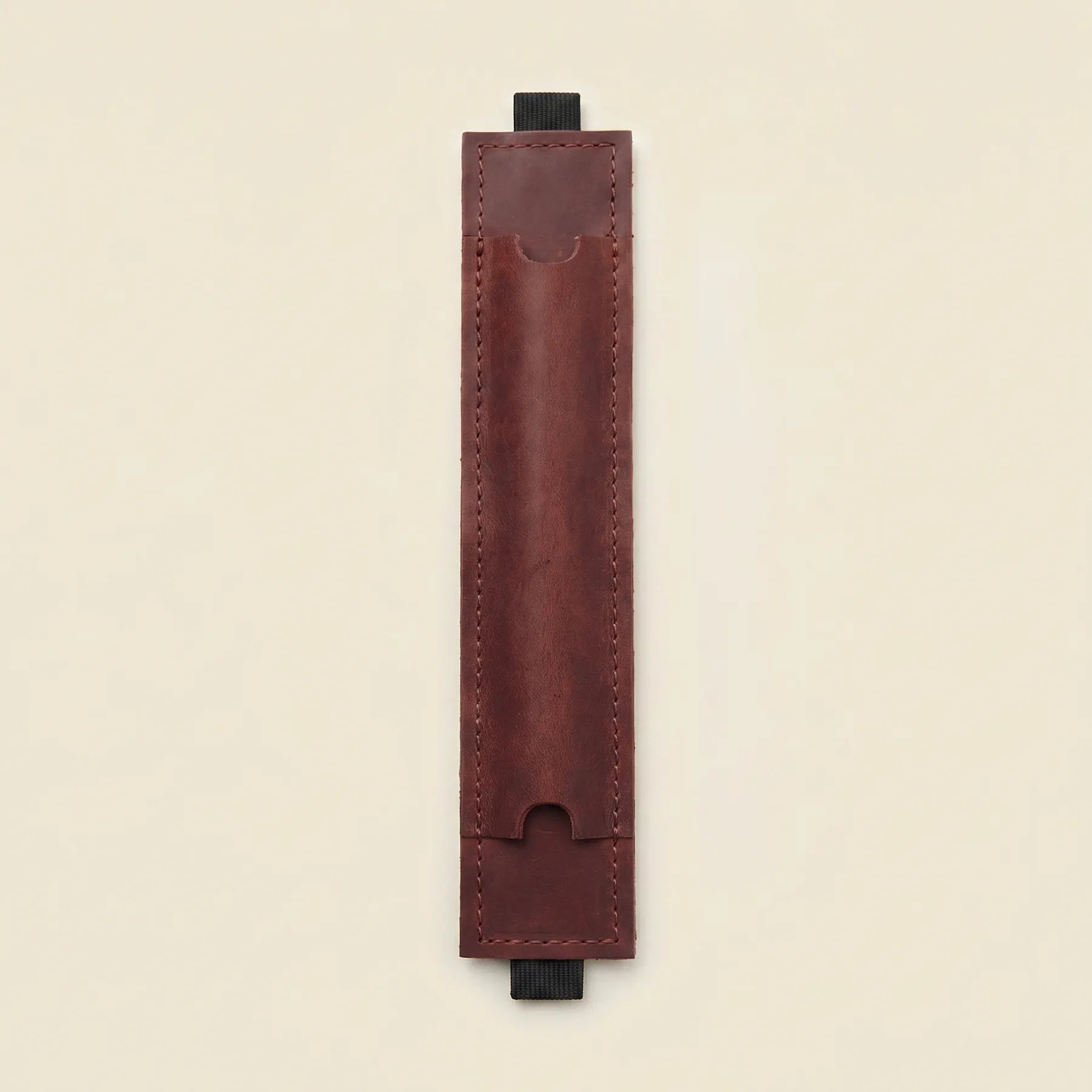 Premium leather notebook pen holder keeping your favorite pen always within reach.