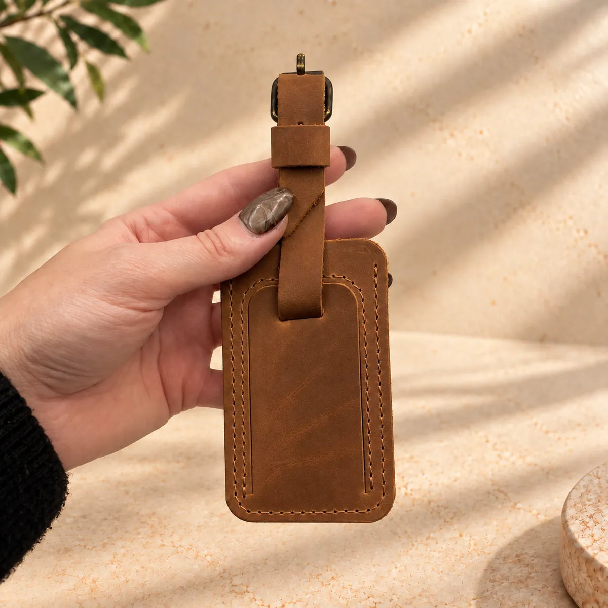 Leather Bag Tag