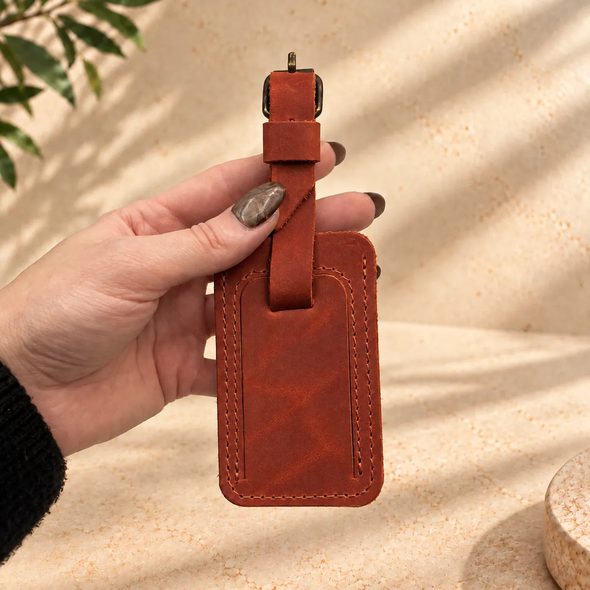 Leather Bag Tag