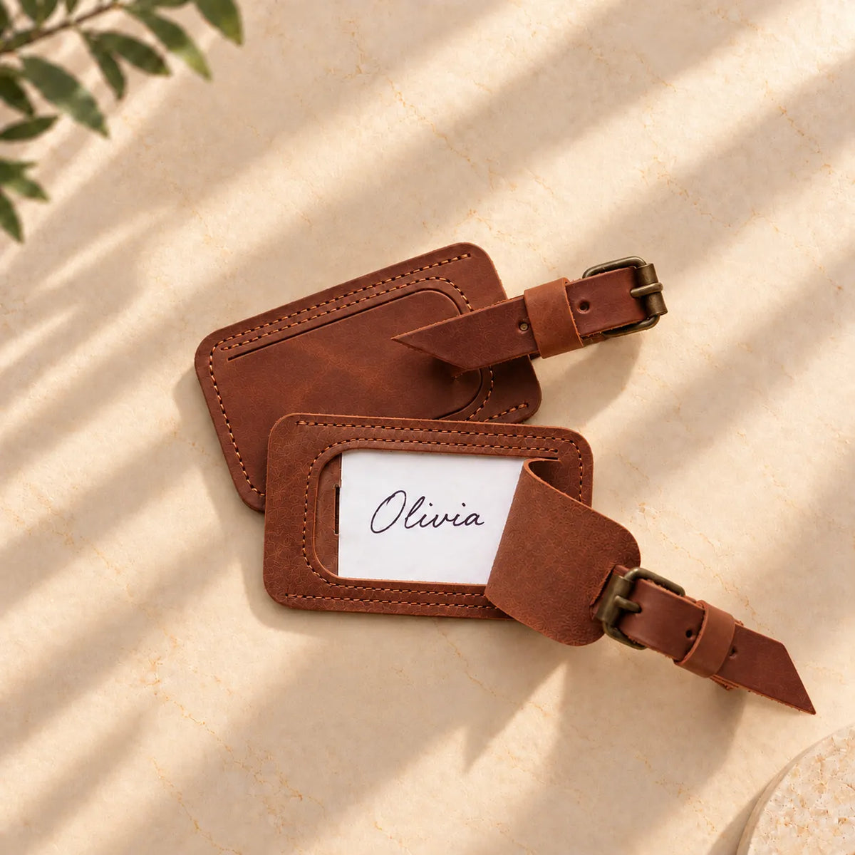 Leather Bag Tag
