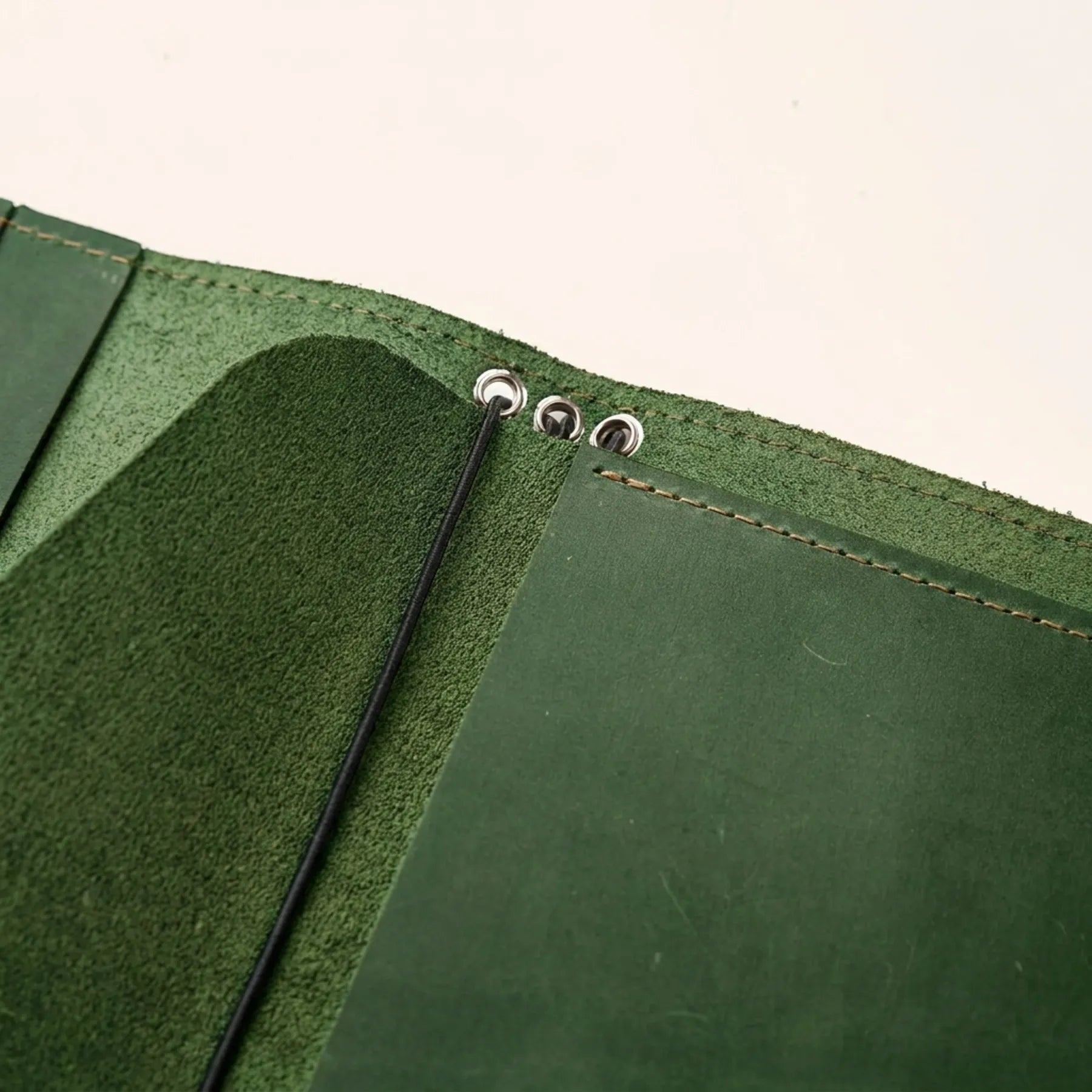 Natural leather envelope insert for organizing small essentials