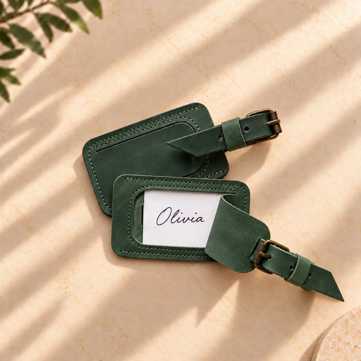 Leather Bag Tag