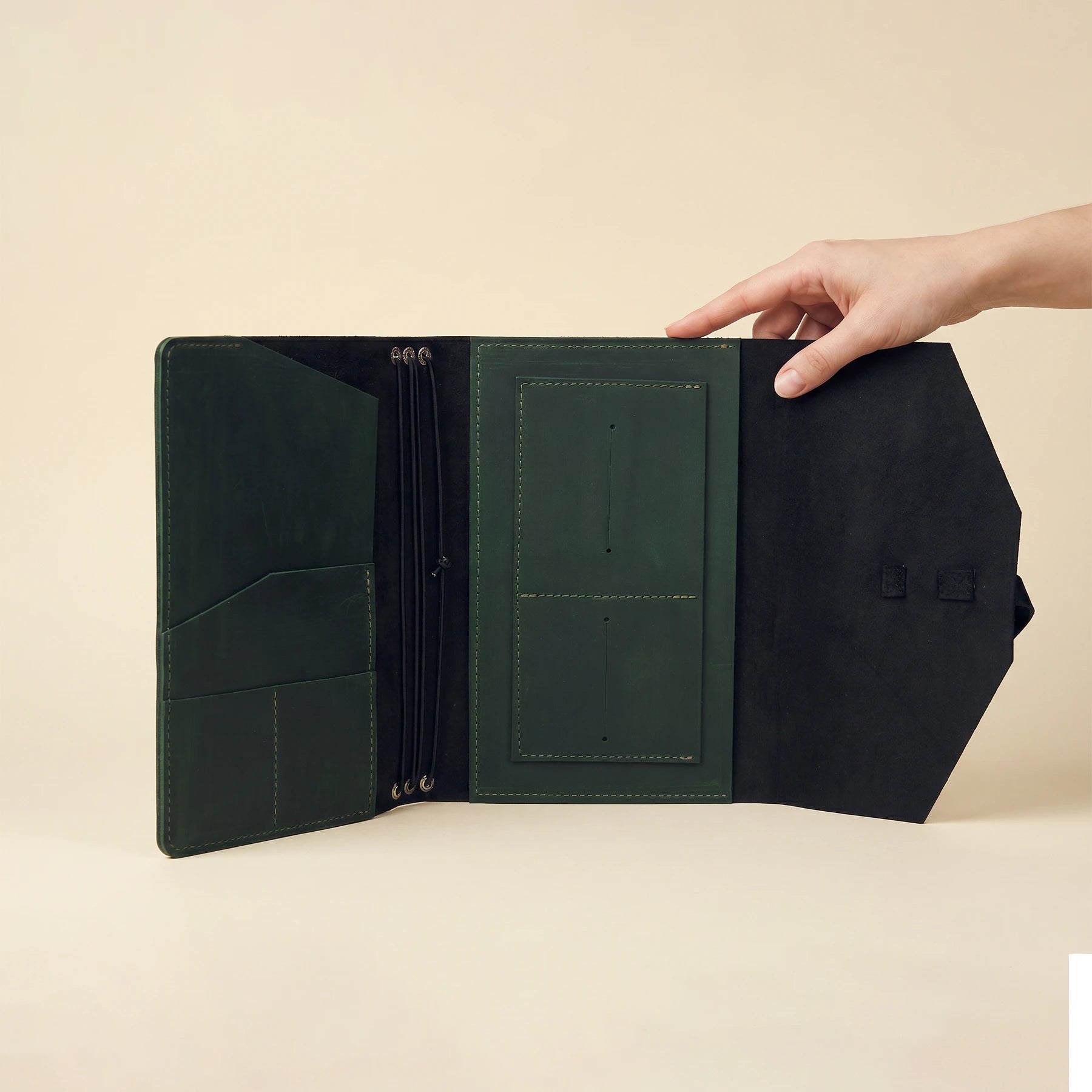 Journal Cover with Pockets