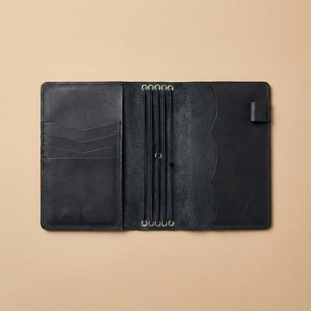 black onyx A5 Gabriel Journal