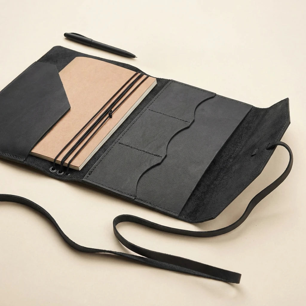 Notebook Cover with Elastic Band