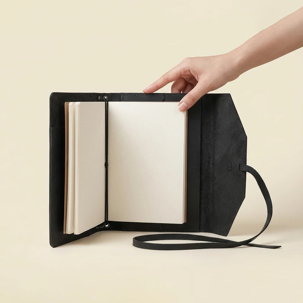 A5 Leather Notebook Holder
