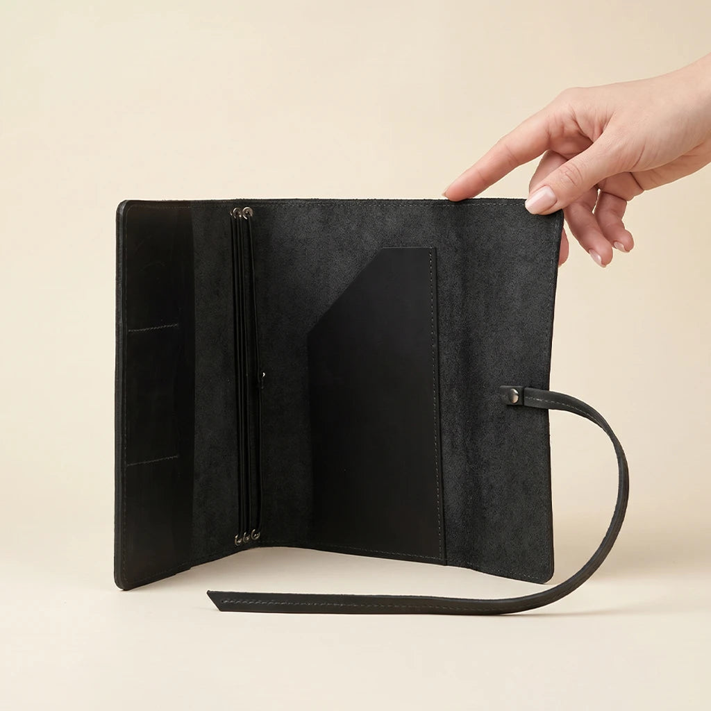 A5 Leather Notebook Holder