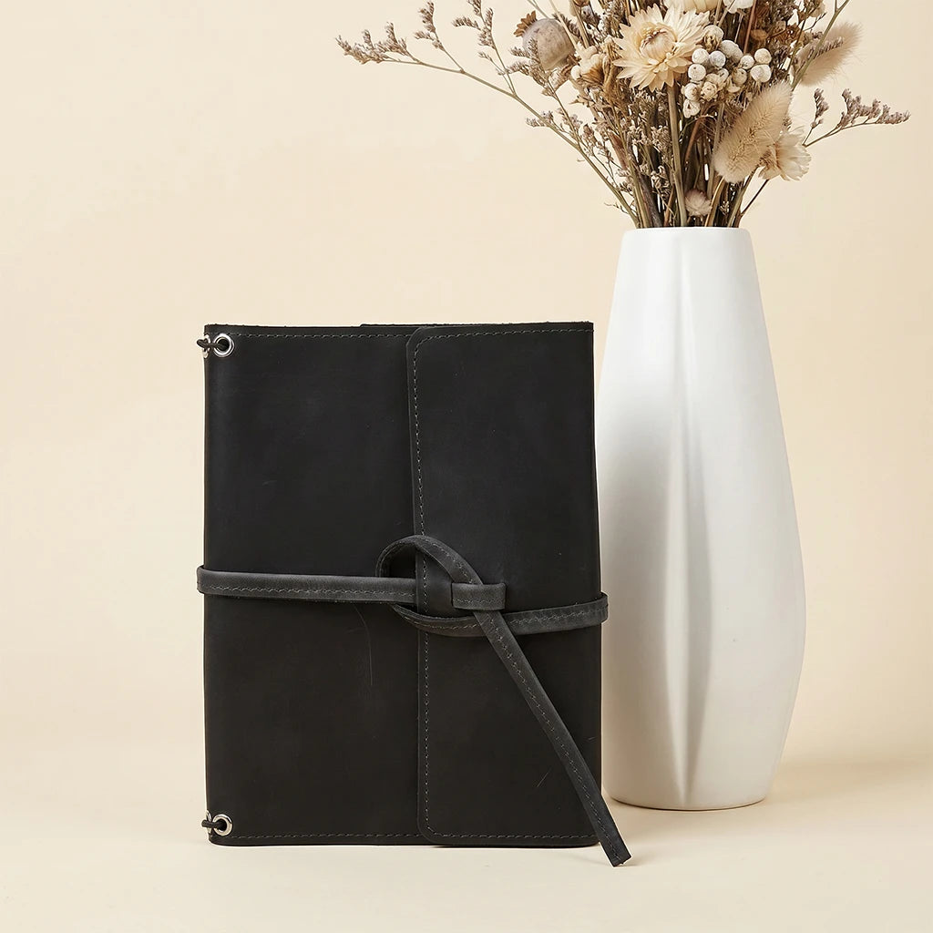Black Notebook Holder