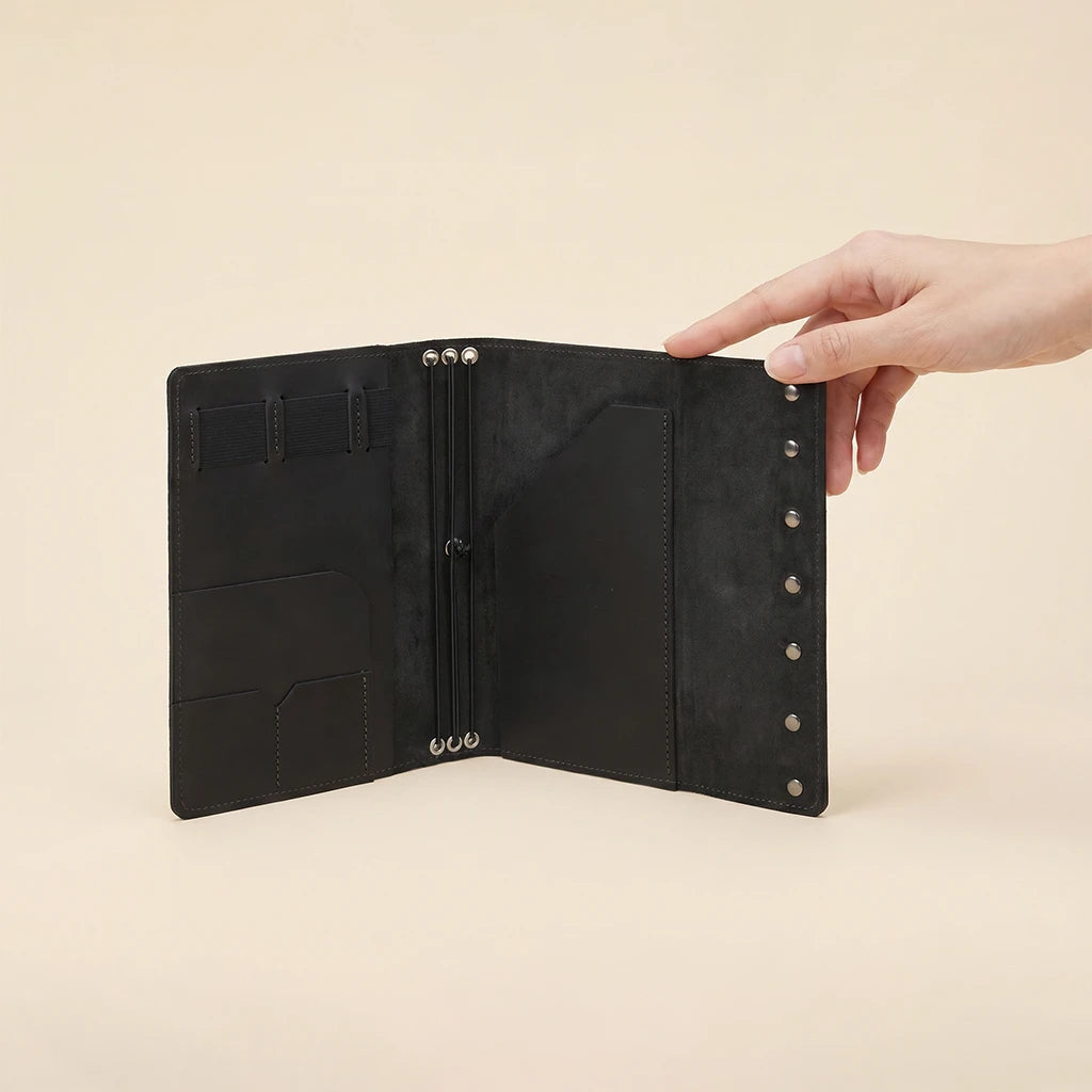 Black Notebook Case
