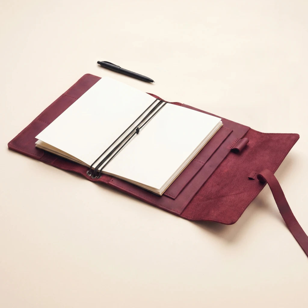 Notebook Cover with Pen Loop