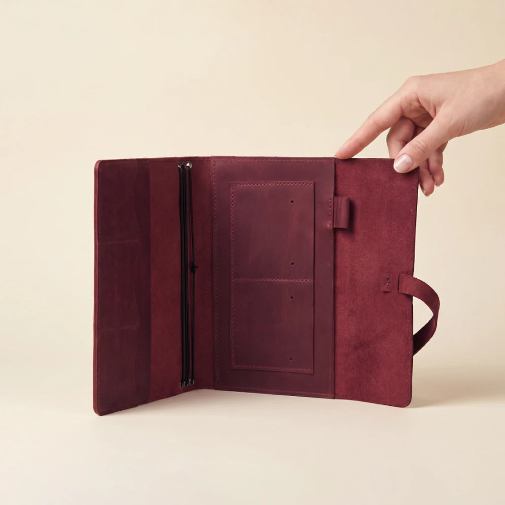 Leather Notebook Case