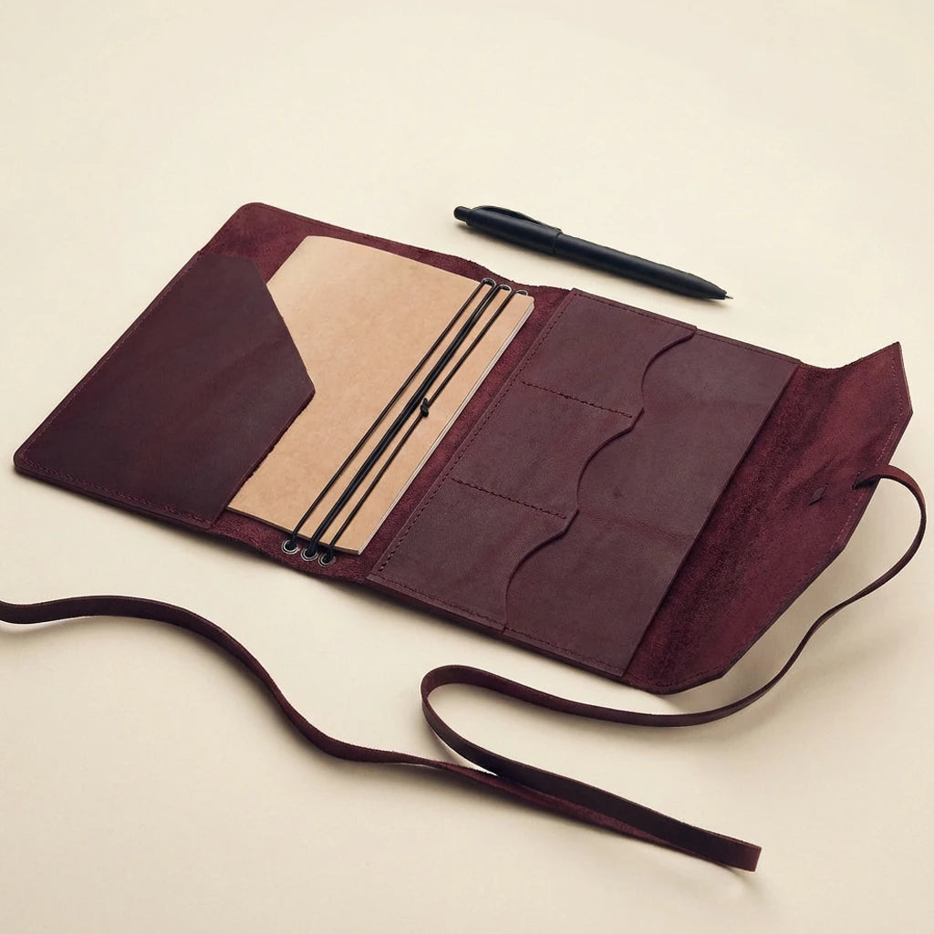 Leather Journal Cover A6