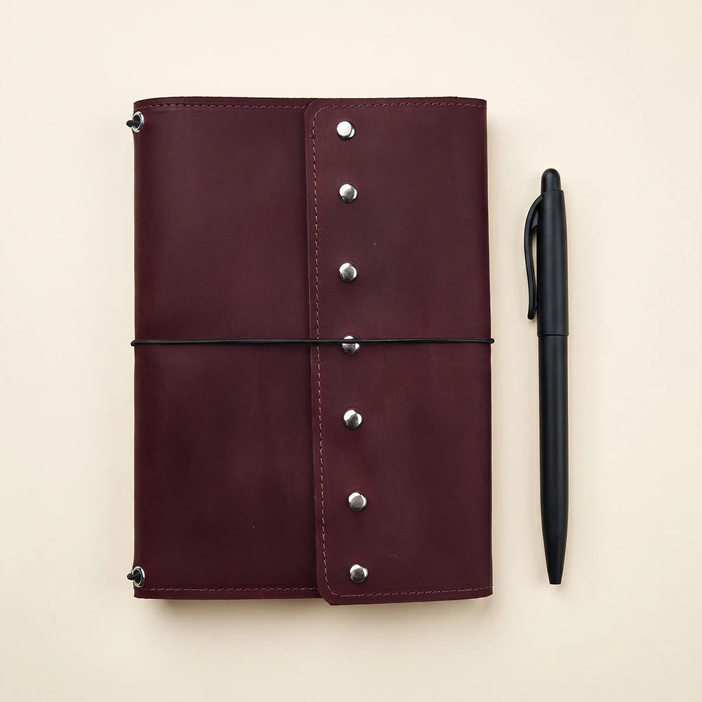 Refillable Leather Journal