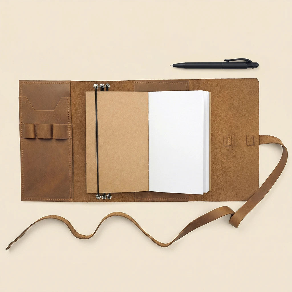 Leather Journal Case A5