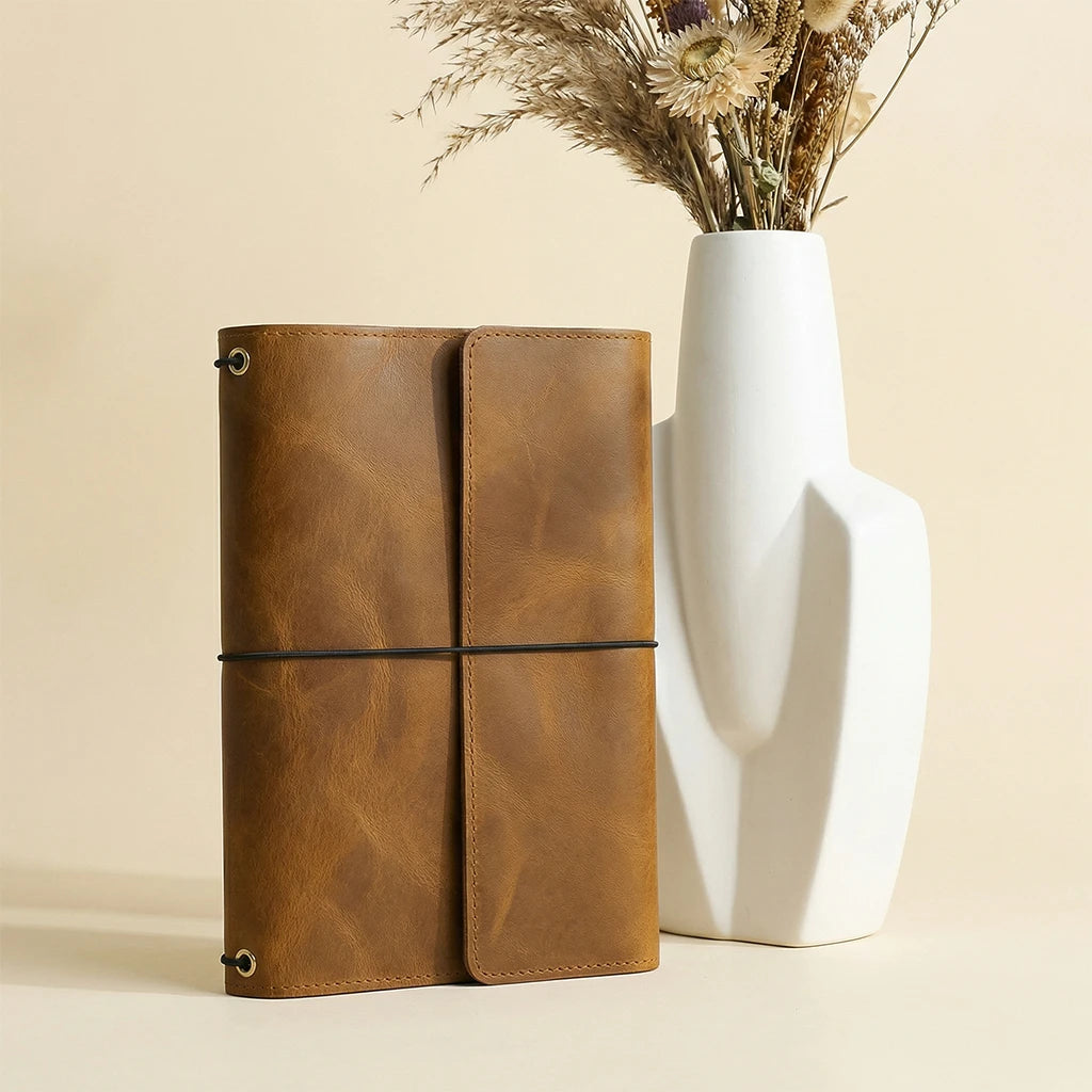 Journal Cover with Pen Holder