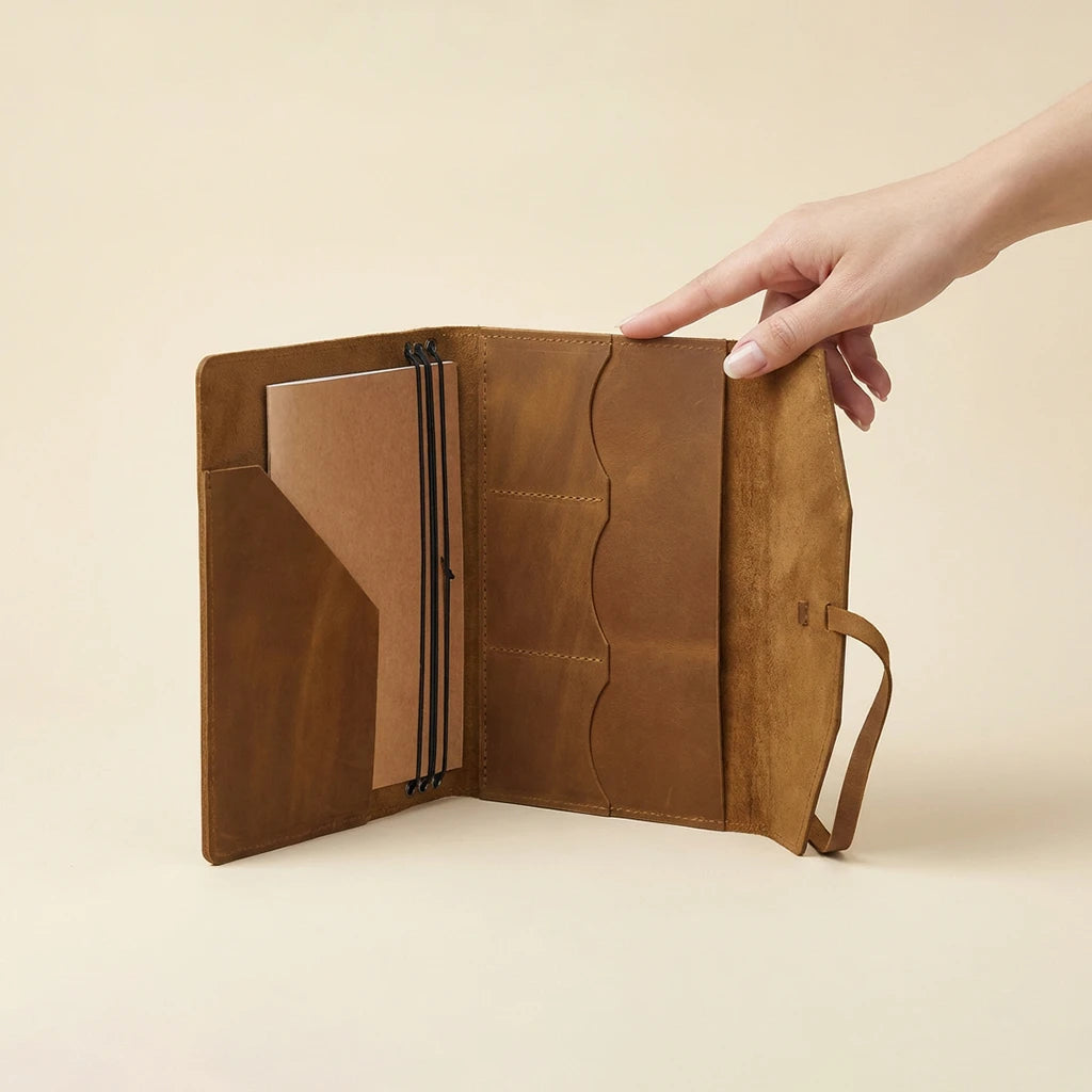 Notebook Cover with Card Slors