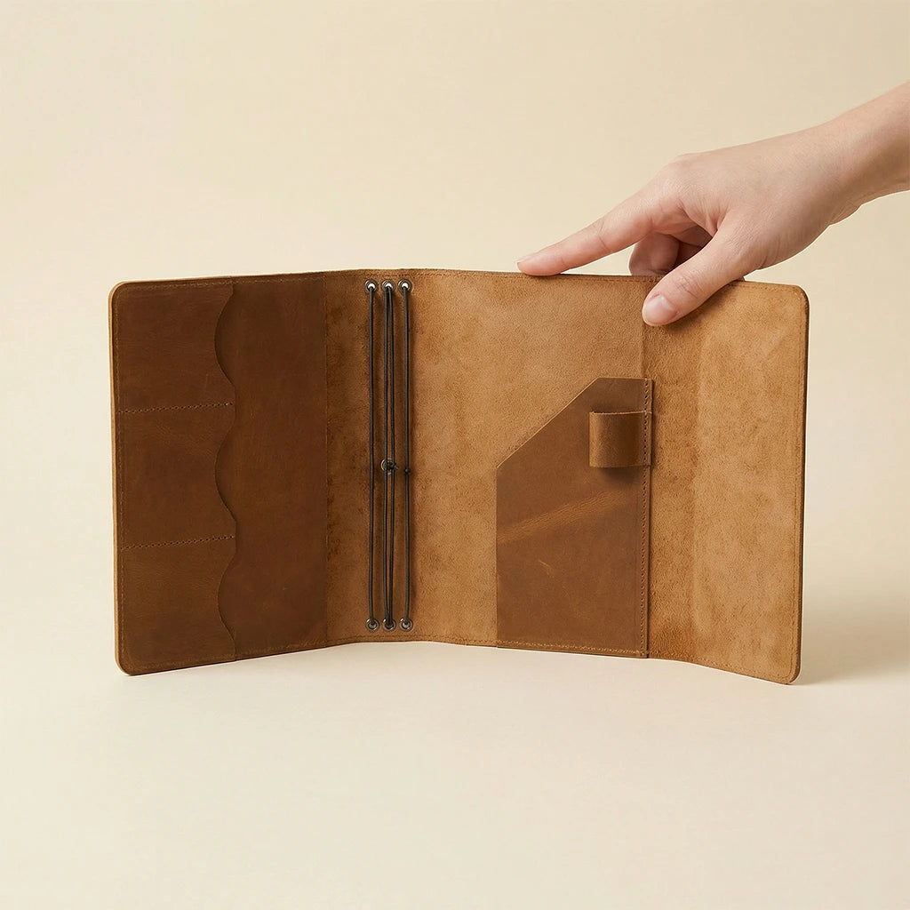 A6 Travel Journal Cover