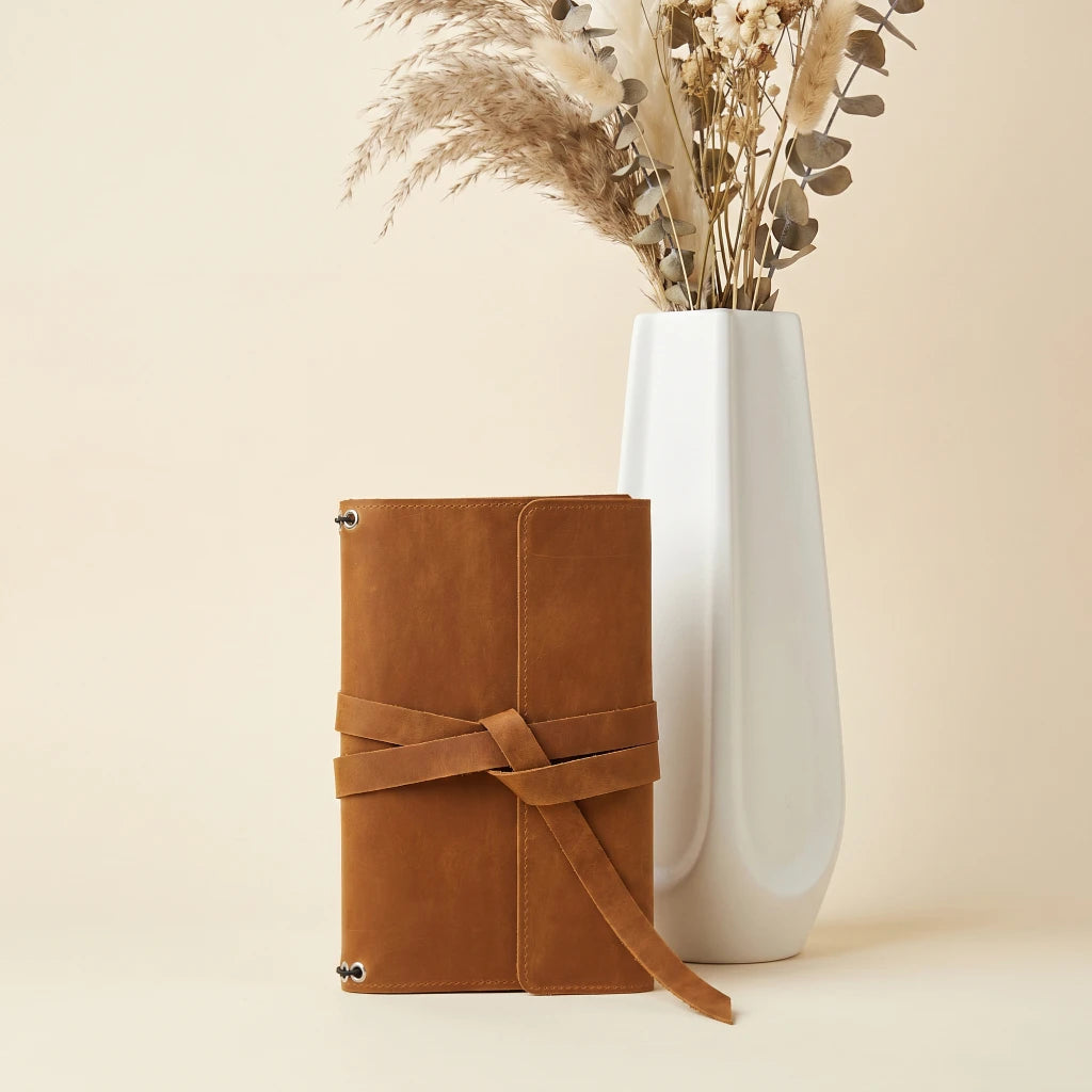 Trifold Leather Notebook