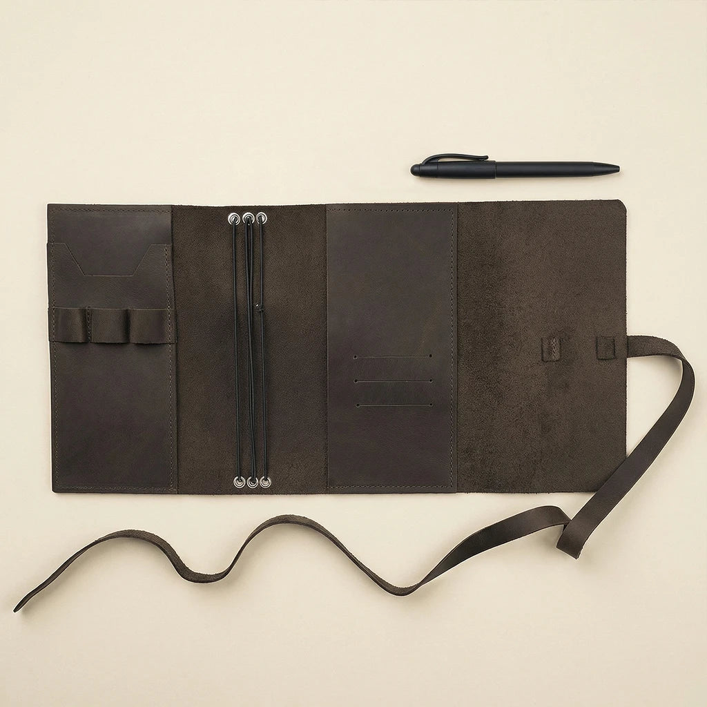 A5 Leather Notebook Holder