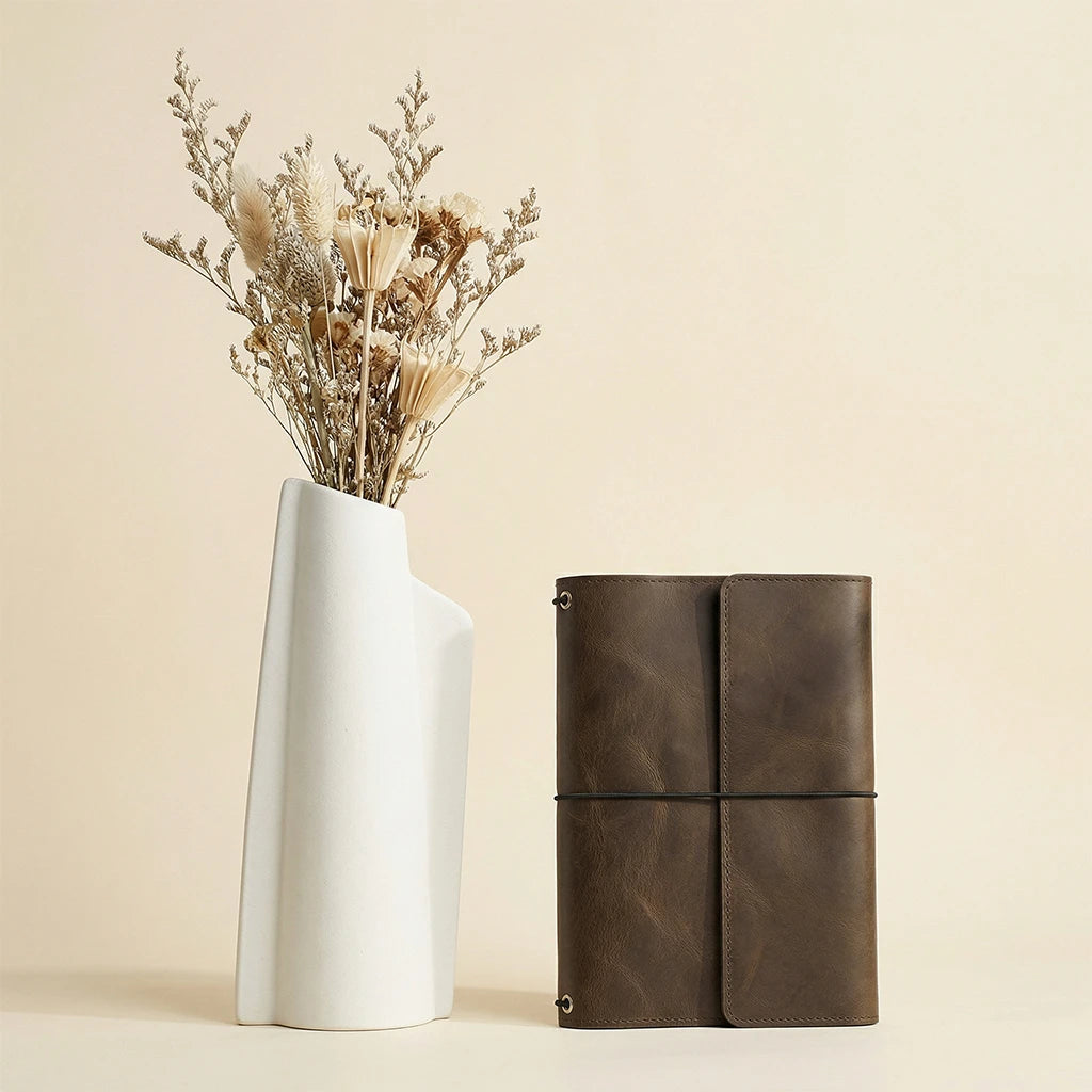 A6 Leather Journal Cover