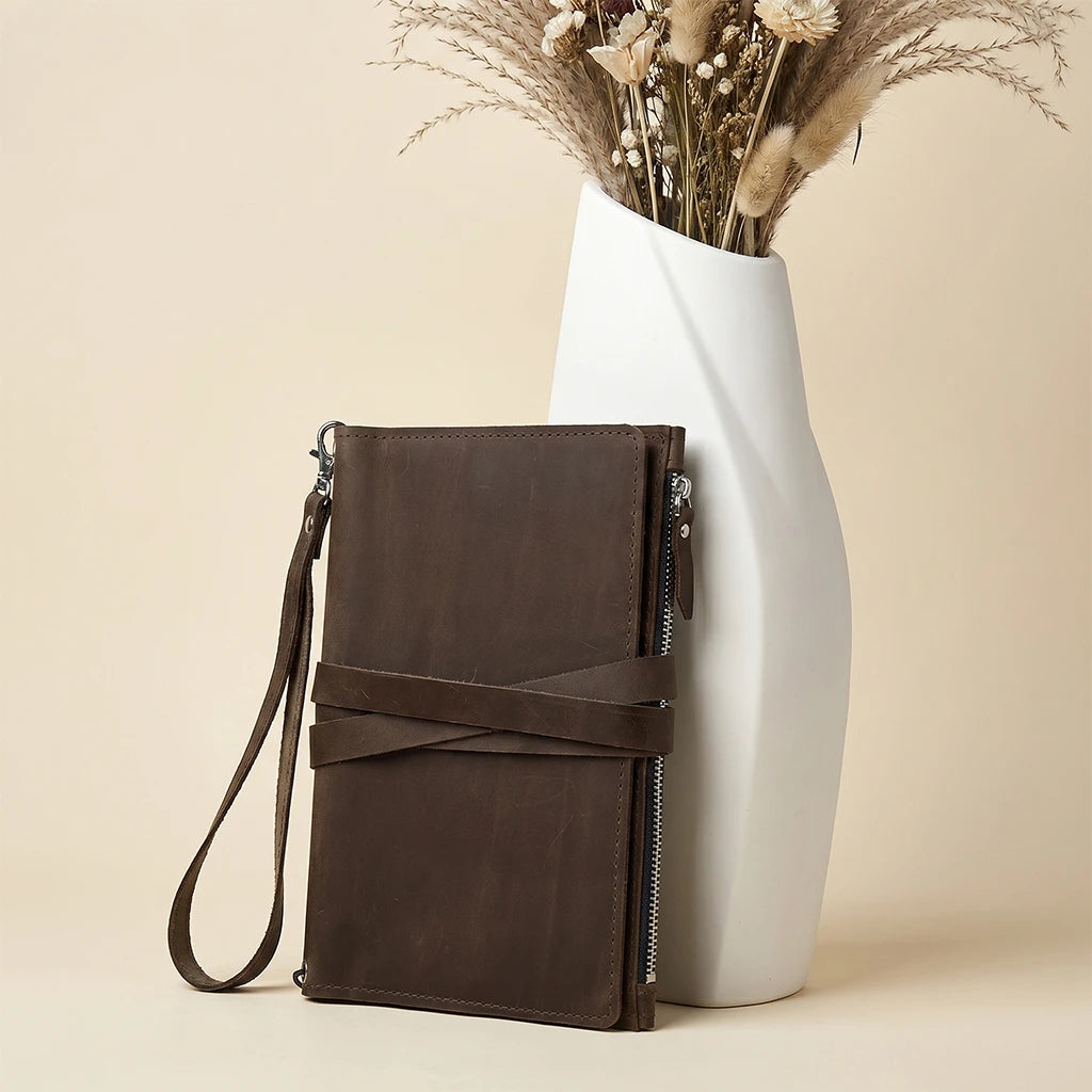 A4 Leather Notebook