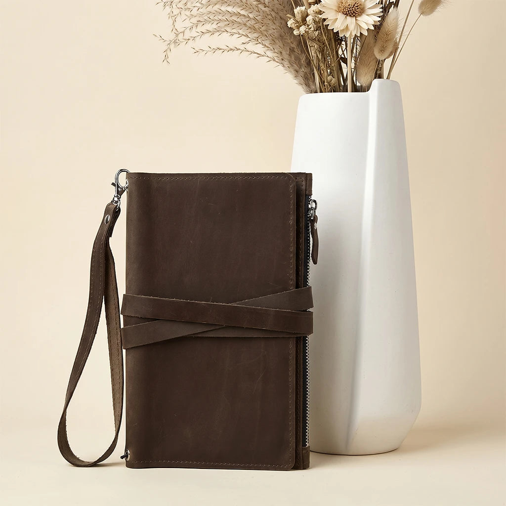 A6 Leather Notebook