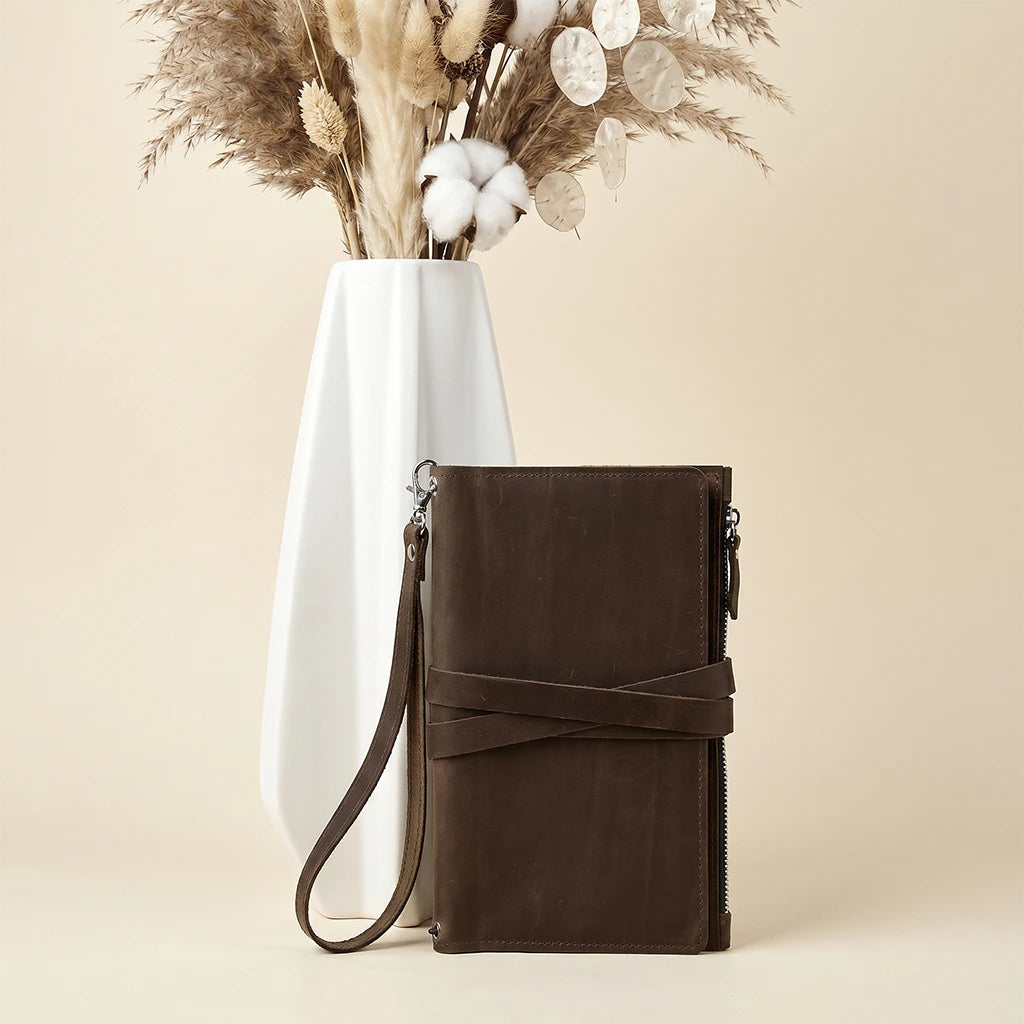 Regular Size Leather Notebook
