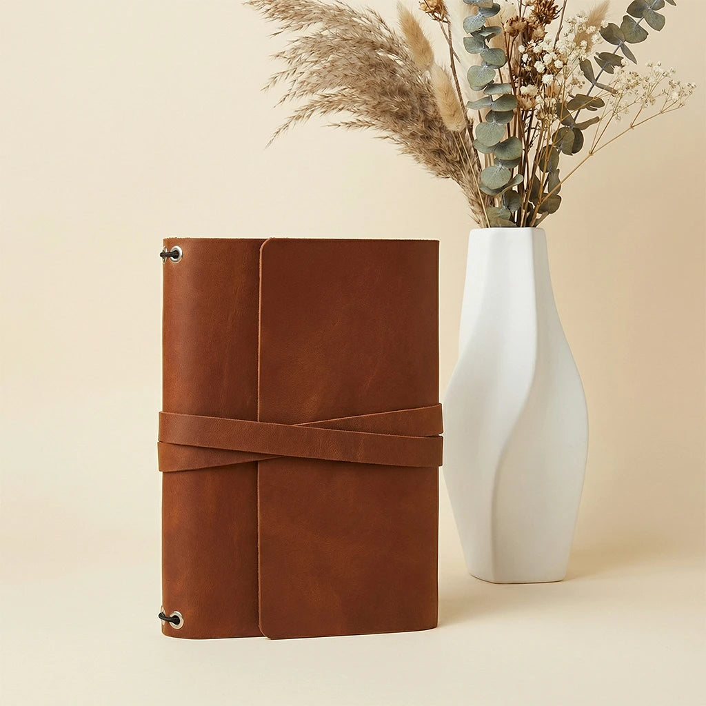Leather Writing Cover A4