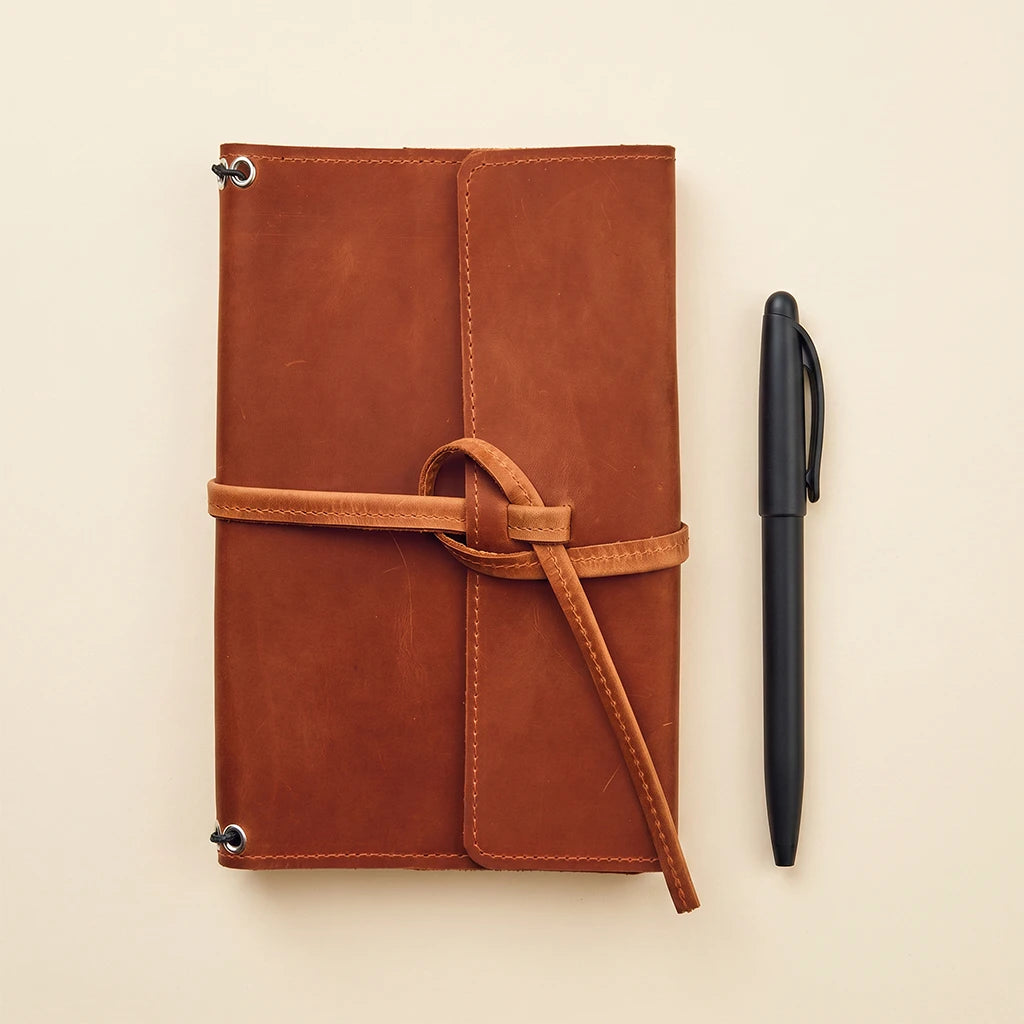 Standard Size Leather Notebook