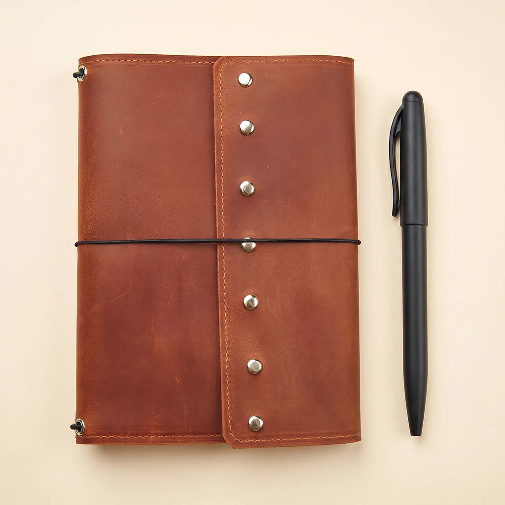 Pocket Size Leather Journal