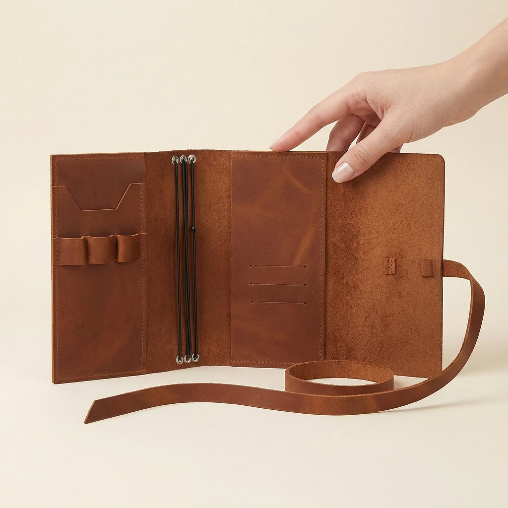 Handmade Leather Notebook