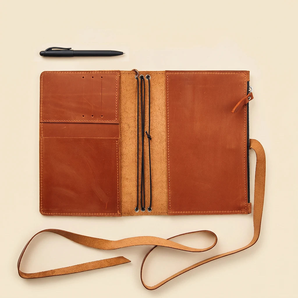 A4 Leather Notebook Cover