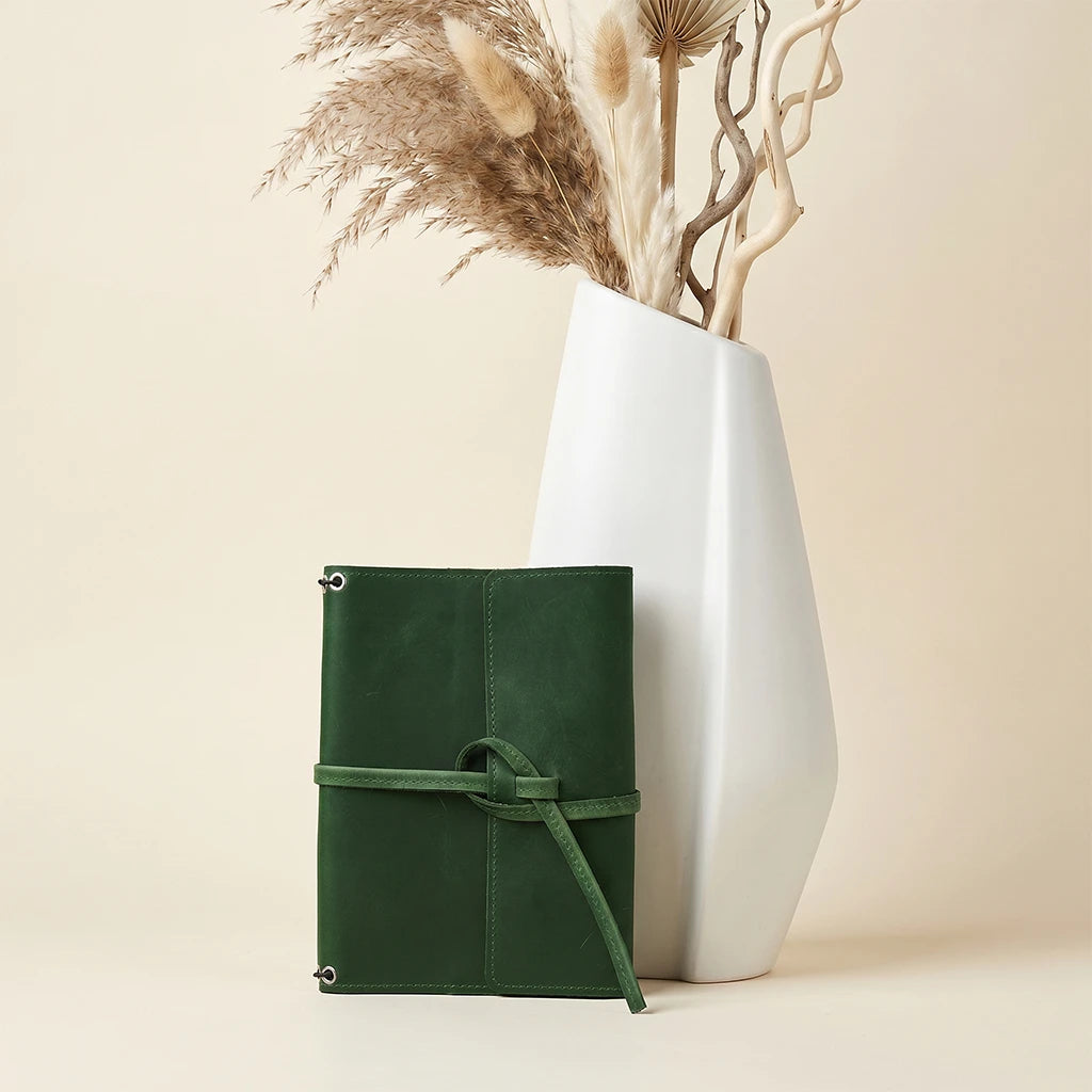 Pocket Size Leather Notebook
