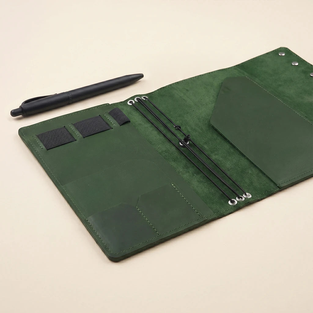 Green Notebook Case