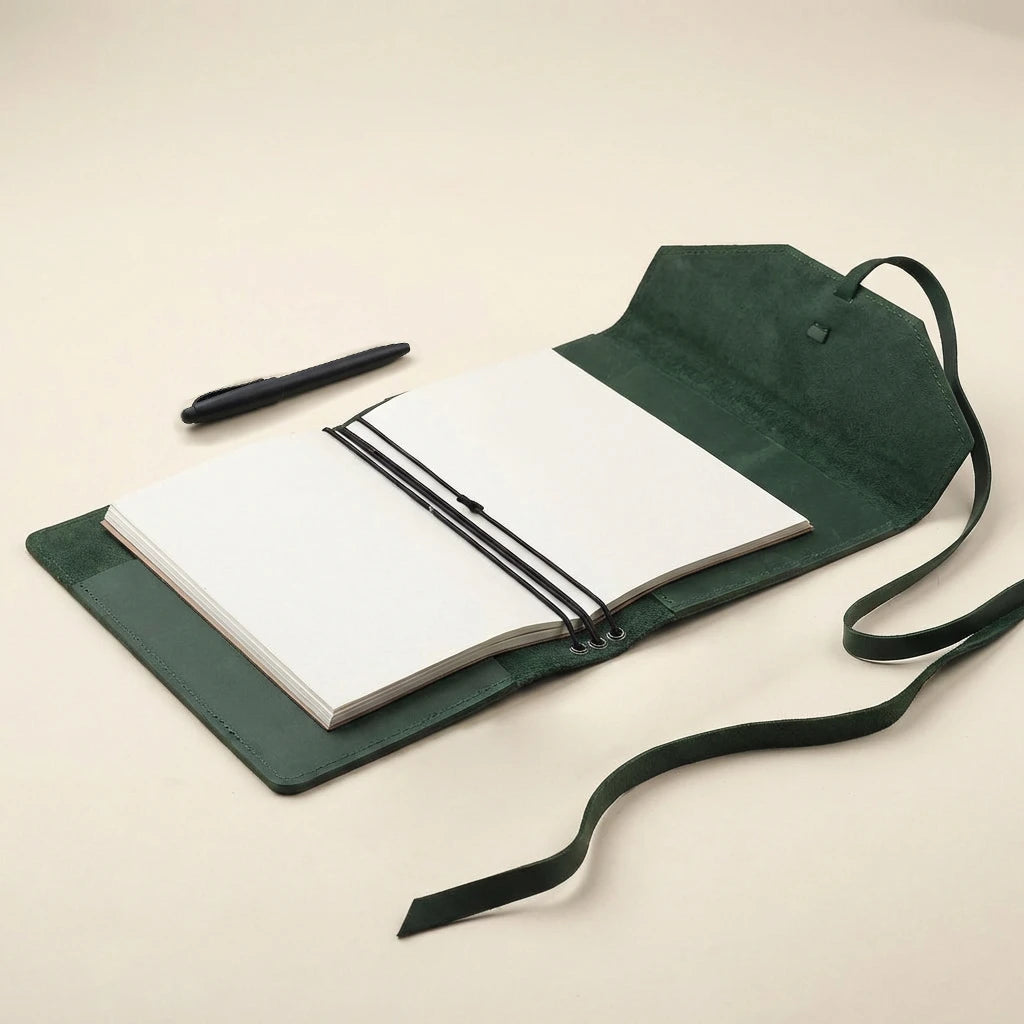 Leather Planner Cover