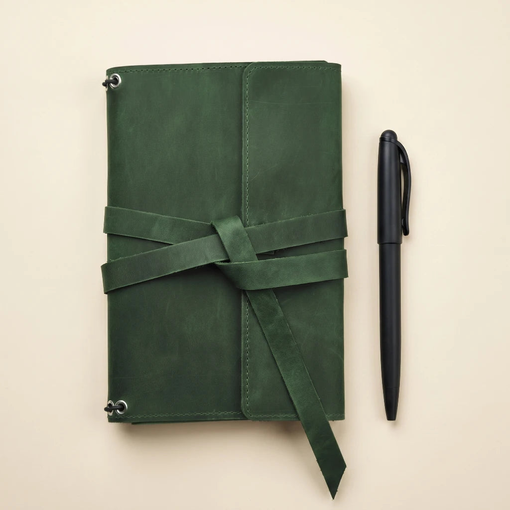 Green Notebook Case
