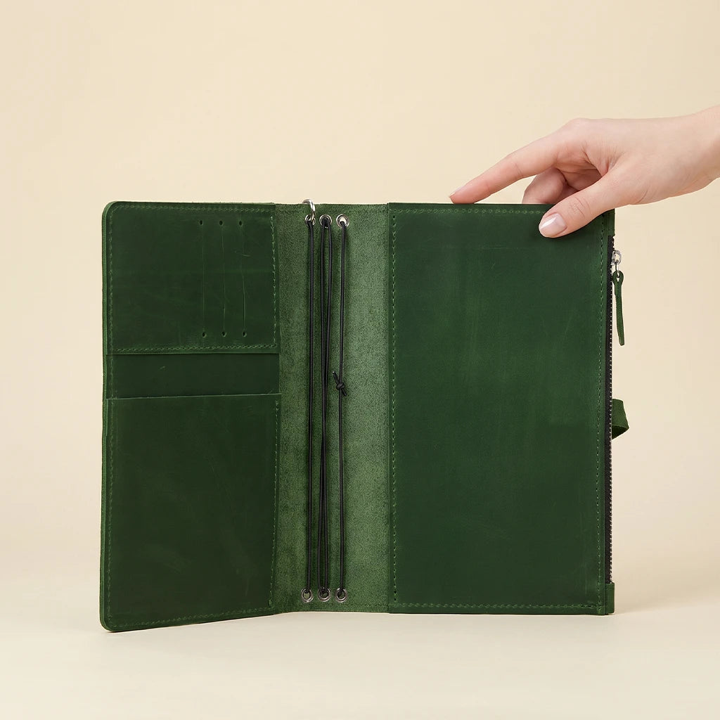 A4 Notebook Case Leather