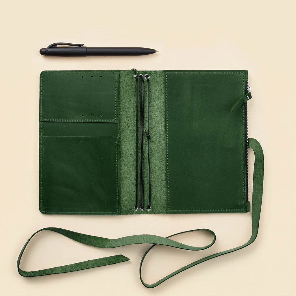 Green Notebook Case