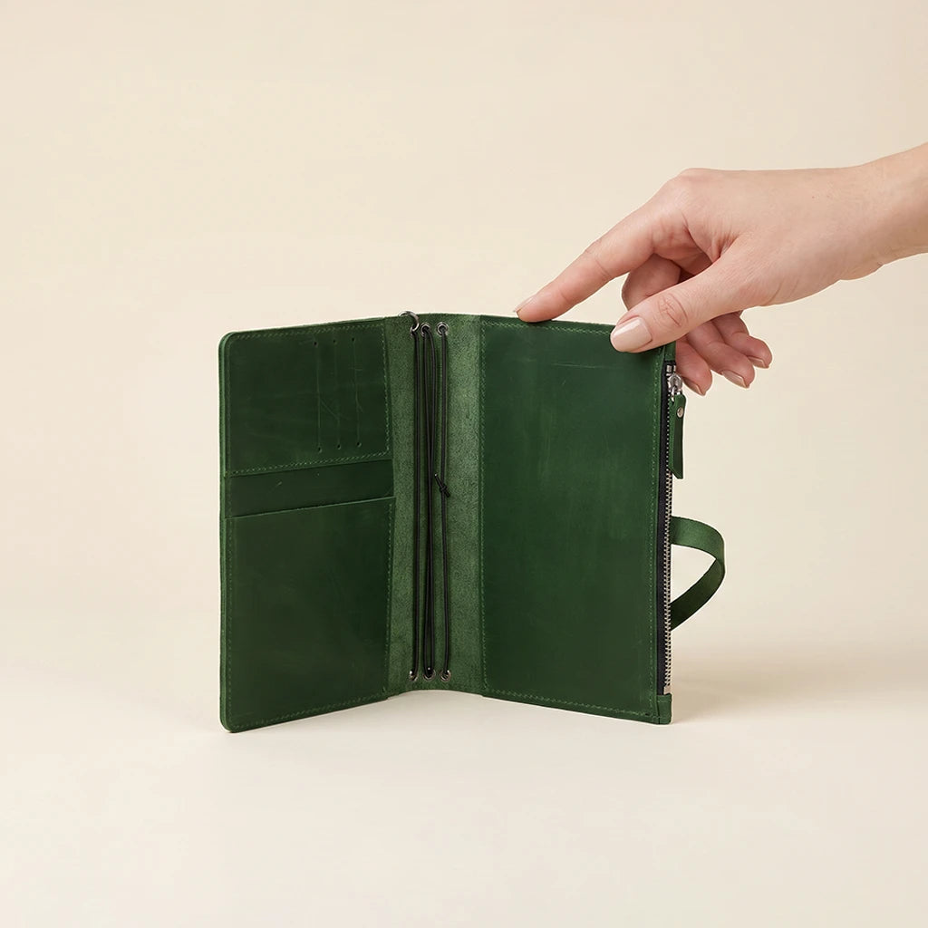 Refillable Leather Notebook
