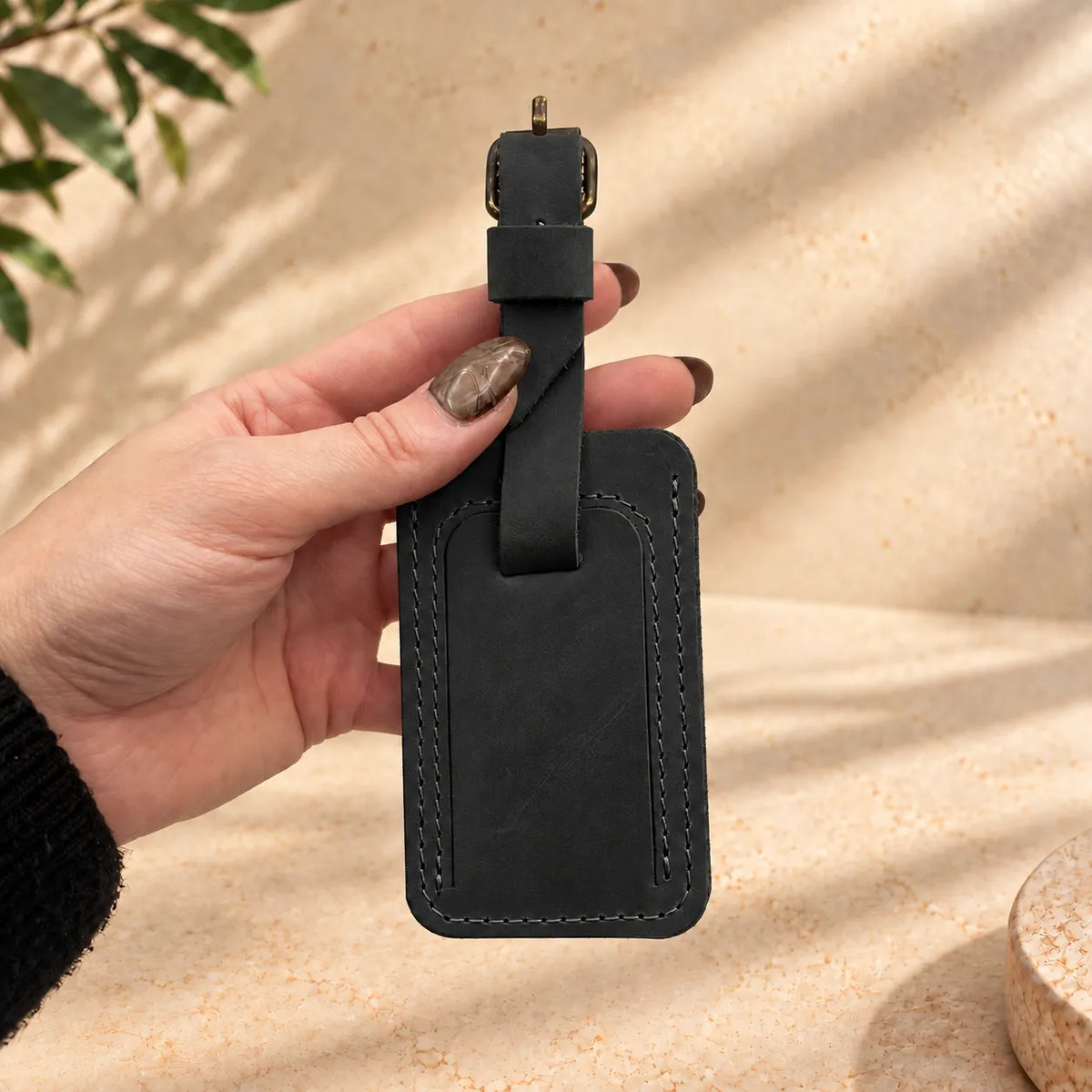 Leather Bag Tag