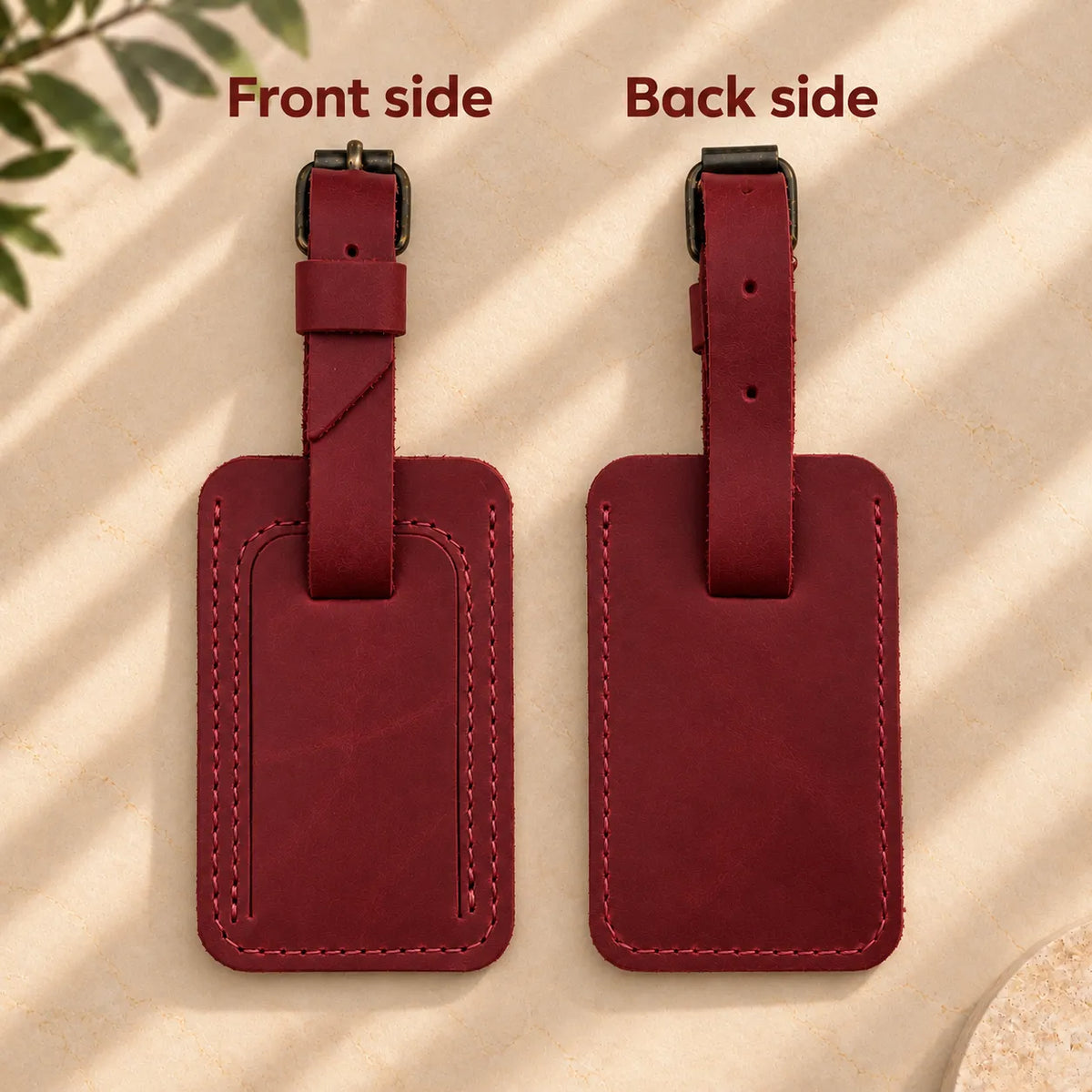 Leather Bag Tag