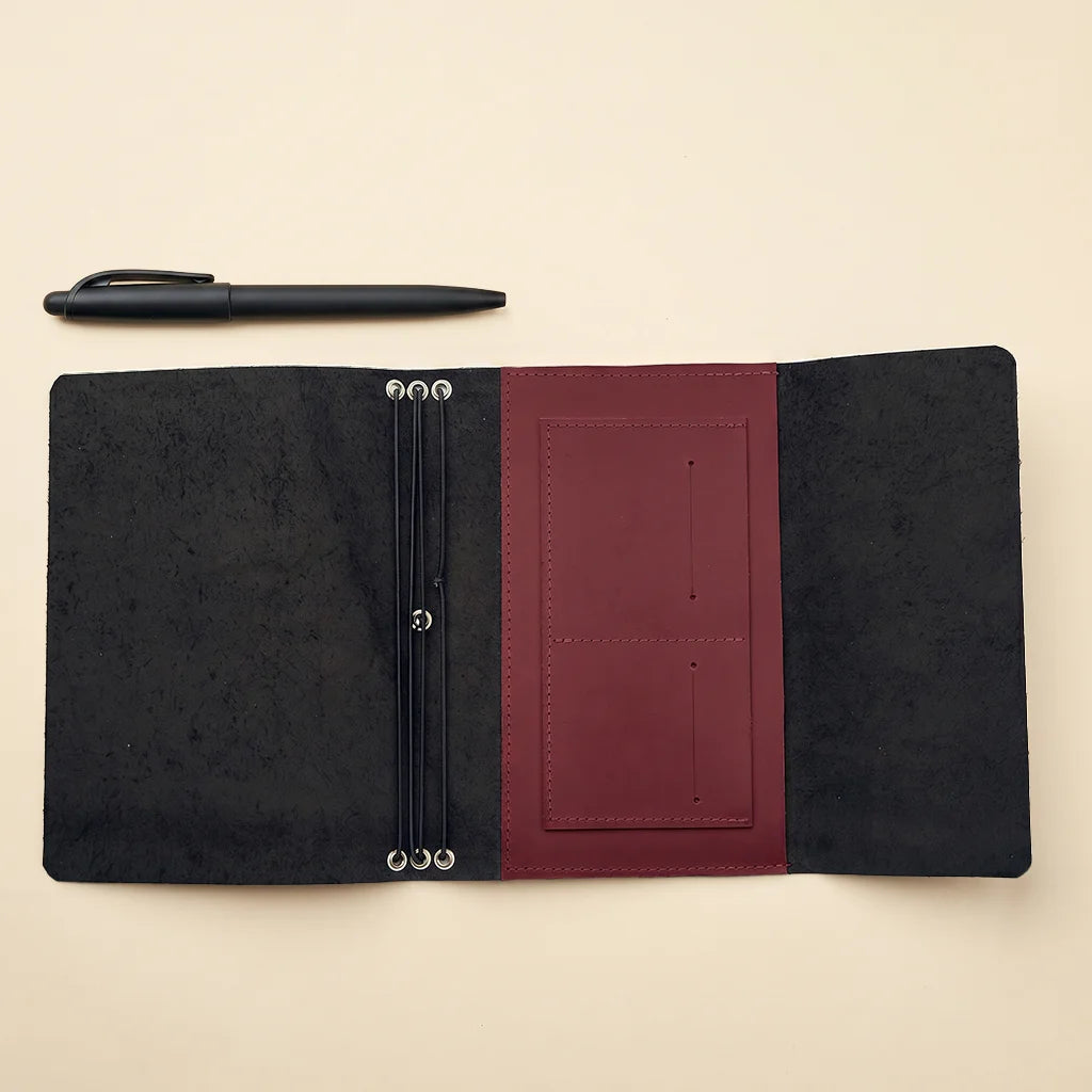 Journal Cover with Pockets
