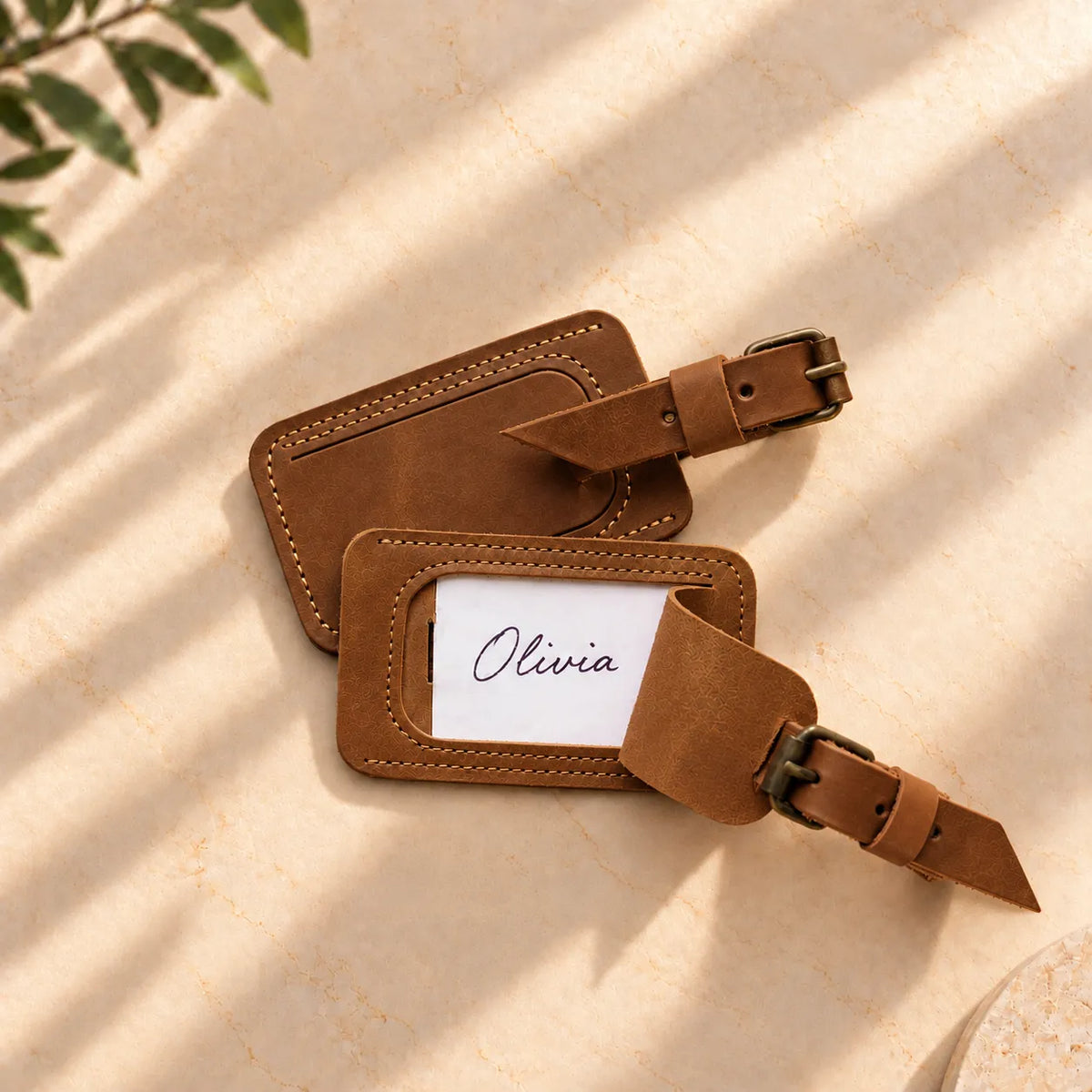 Leather Bag Tag