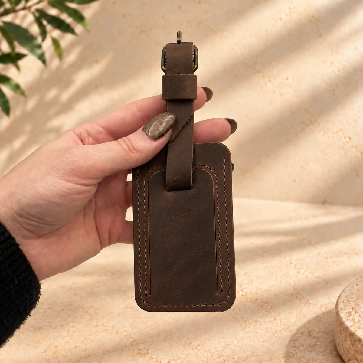 Leather Bag Tag
