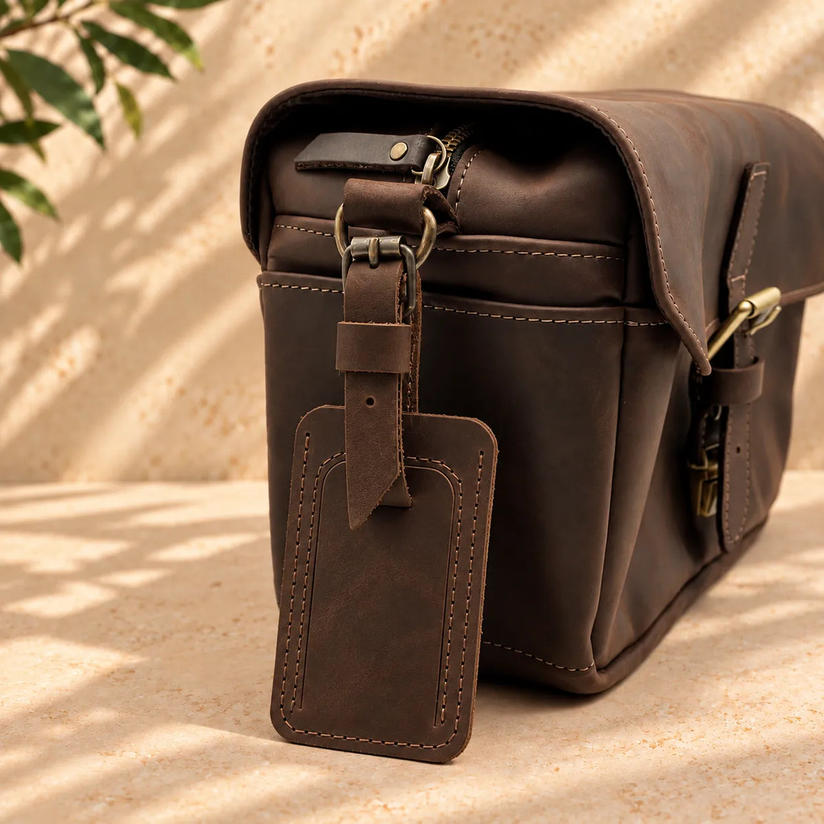 Leather Bag Tag